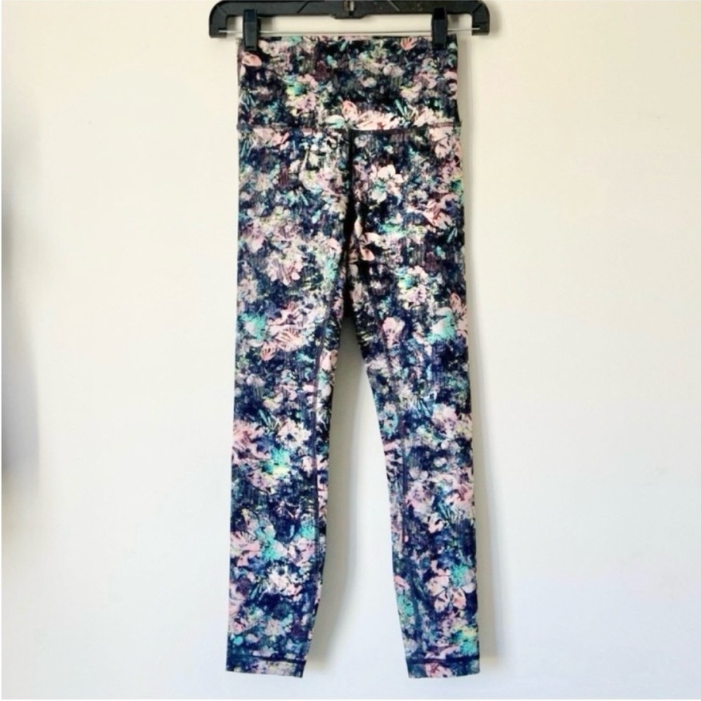 Lululemon Wunder Under High-Rise 7/8 Tight 25" Leggings in Dappled Daze Size 4